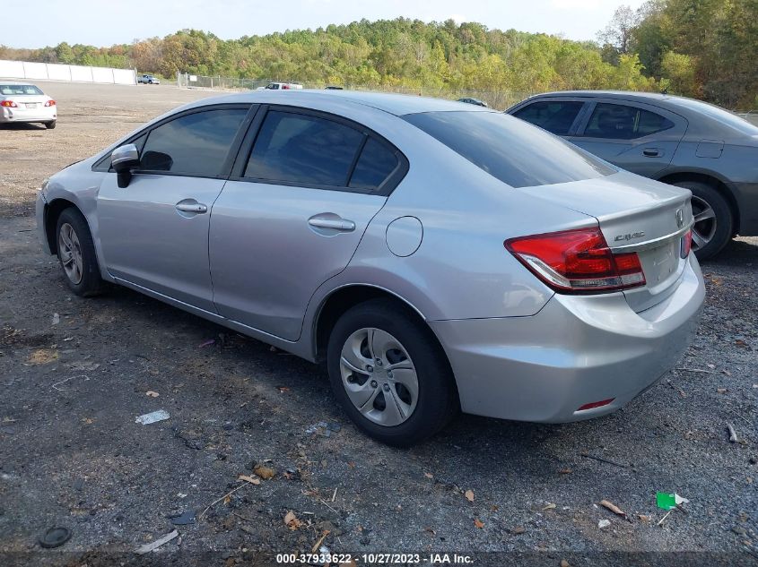 2014 HONDA CIVIC LX - 19XFB2F55EE073480