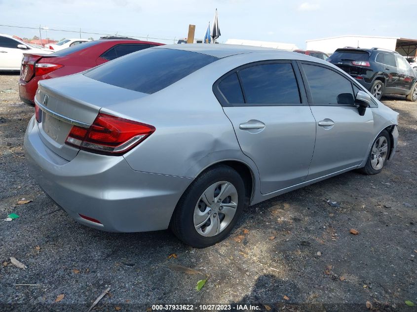 2014 HONDA CIVIC LX - 19XFB2F55EE073480