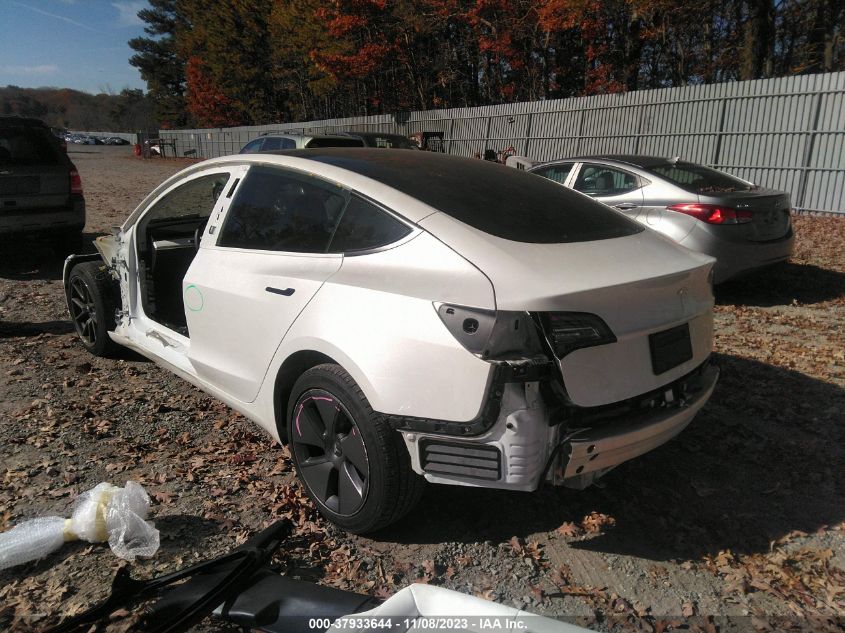 2022 TESLA MODEL 3 - 5YJ3E1EA7NF121106