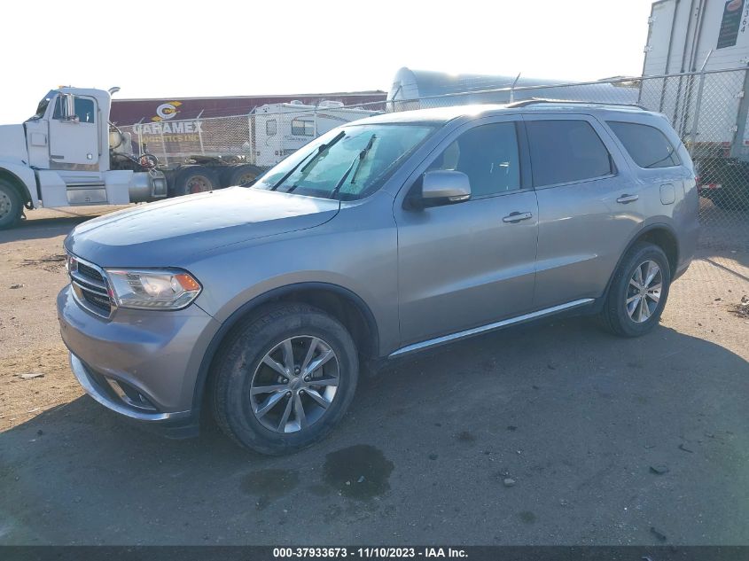 2014 DODGE DURANGO LIMITED - 1C4RDJDG7EC558779