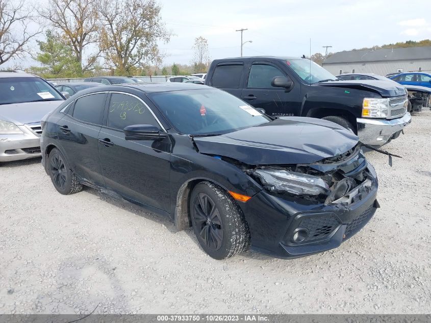 SHHFK7H53JU231487 HONDA CIVIC HATCHBACK EX 2018