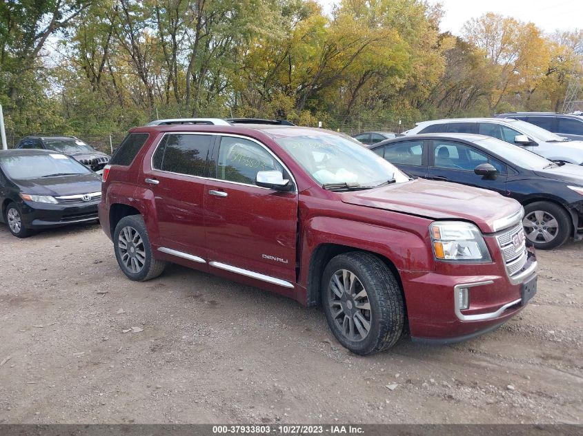 2016 GMC TERRAIN DENALI - 2GKFLRE37G63073