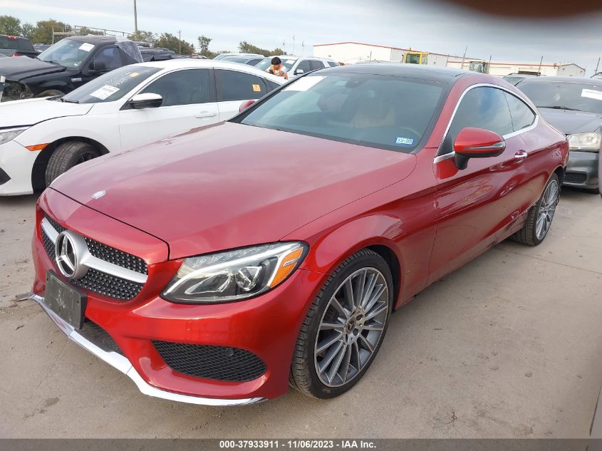 WDDWJ4JB8HF503627 2017 MERCEDES-BENZ C-CLASS, photo no. 2