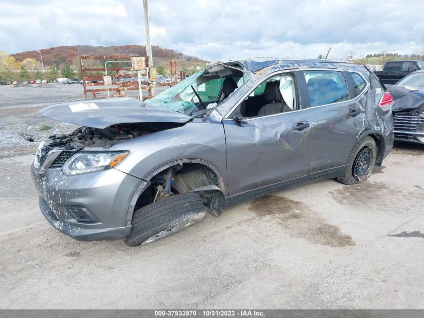 2016 NISSAN ROGUE S/SL/SV - KNMAT2MV4GP704961