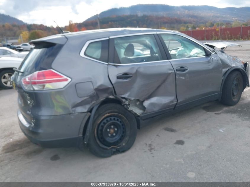 2016 NISSAN ROGUE S/SL/SV - KNMAT2MV4GP704961