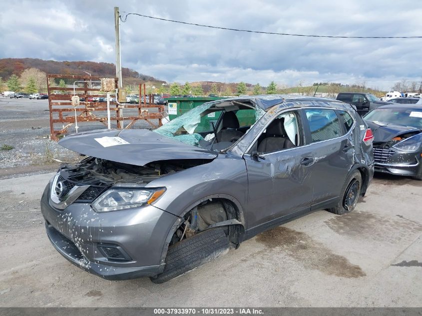 2016 NISSAN ROGUE S/SL/SV - KNMAT2MV4GP704961