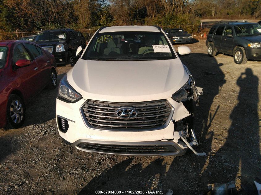 2017 HYUNDAI SANTA FE SE - KM8SM4HF9HU247739