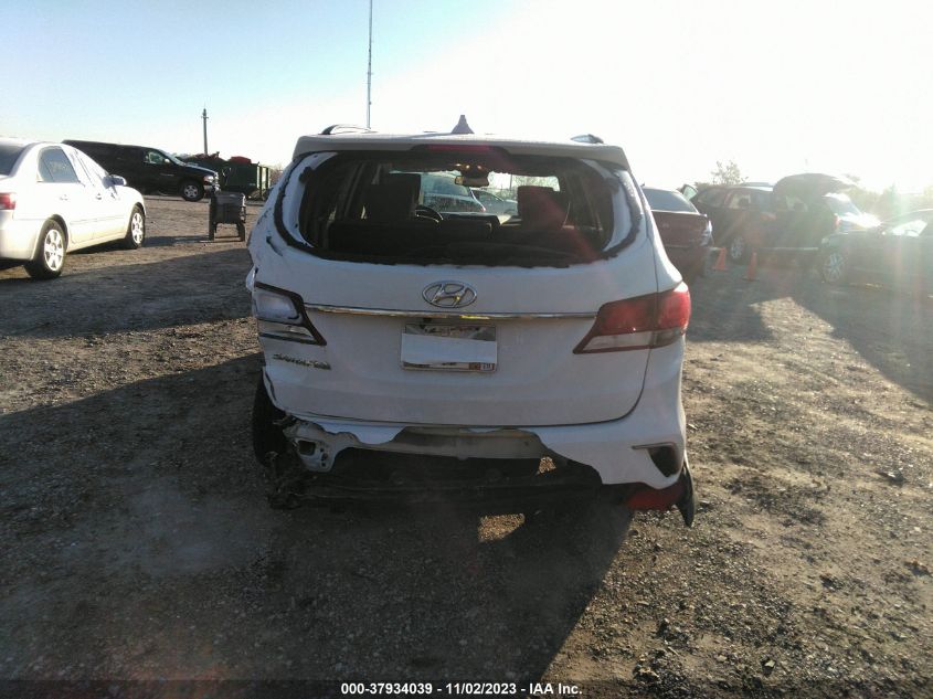 2017 HYUNDAI SANTA FE SE - KM8SM4HF9HU247739