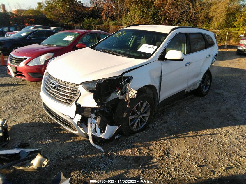 2017 HYUNDAI SANTA FE SE - KM8SM4HF9HU247739