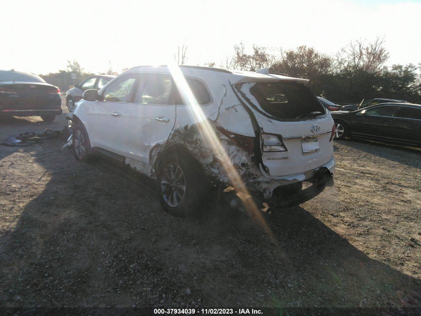 2017 HYUNDAI SANTA FE SE - KM8SM4HF9HU247739