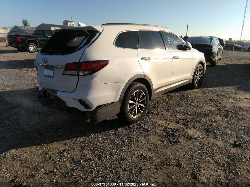 2017 HYUNDAI SANTA FE SE - KM8SM4HF9HU247739