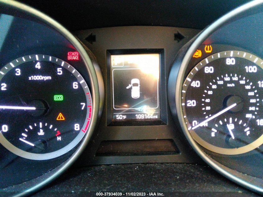 2017 HYUNDAI SANTA FE SE - KM8SM4HF9HU247739