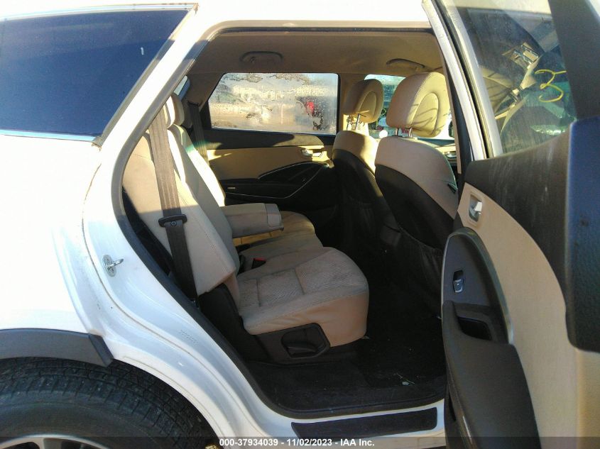 2017 HYUNDAI SANTA FE SE - KM8SM4HF9HU247739