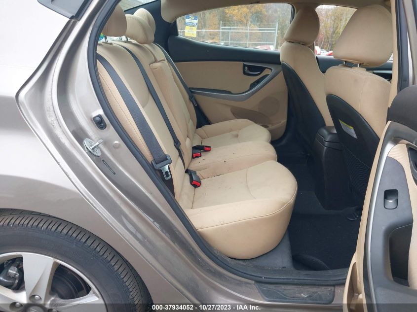 2013 HYUNDAI ELANTRA GLS PZEV - 5NPDH4AEXDH409692