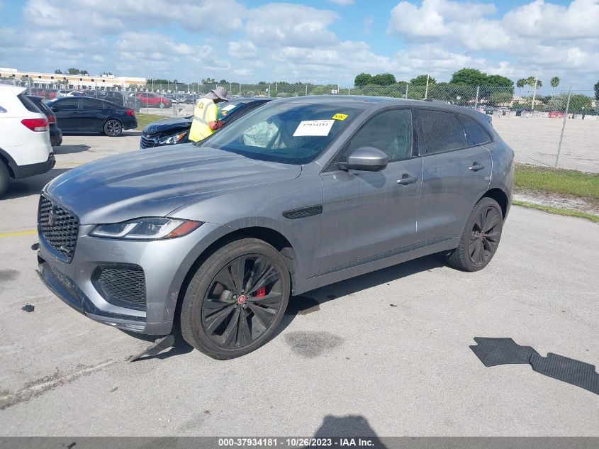 VIN SADCT2FU2MA683463 Jaguar F-Pace R-DYNAMIC S 2021 2