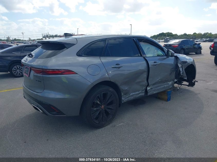 VIN SADCT2FU2MA683463 Jaguar F-Pace R-DYNAMIC S 2021 4