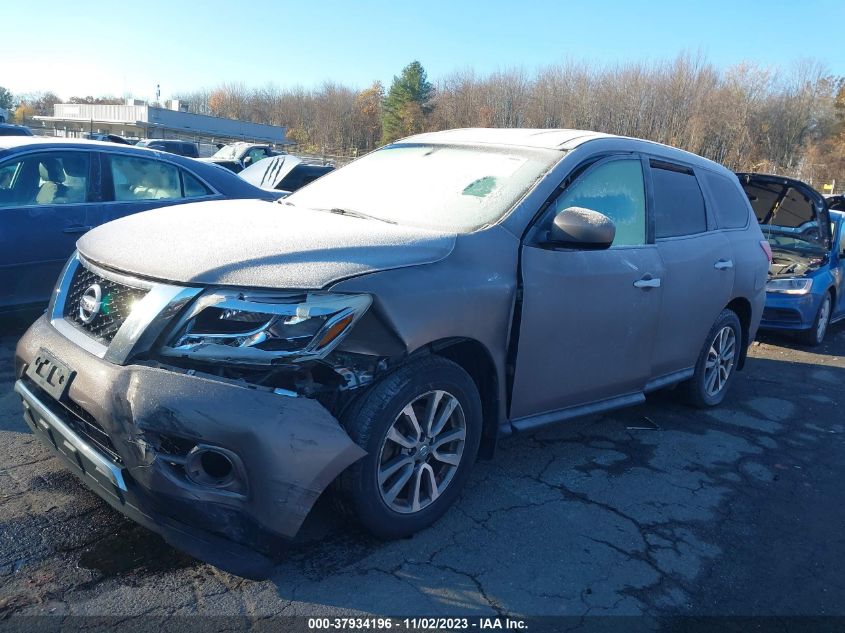 2014 NISSAN PATHFINDER S - 5N1AR2MM5EC686556