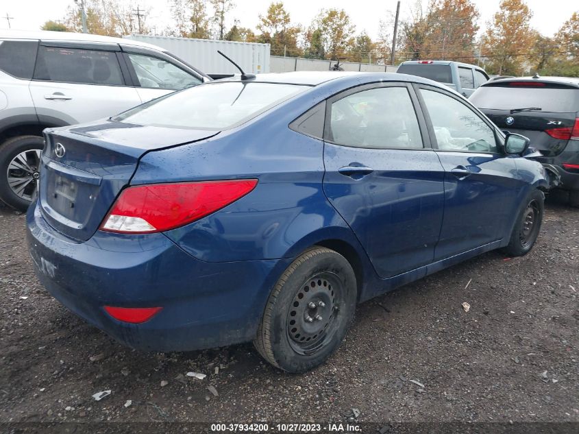 2017 HYUNDAI ACCENT SE - KMHCT4AE7HU332474