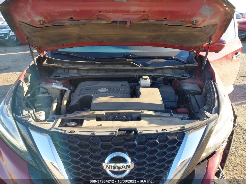 2019 NISSAN MURANO S/SL/SV/PLATINUM - 5N1AZ2MJ5KN158344