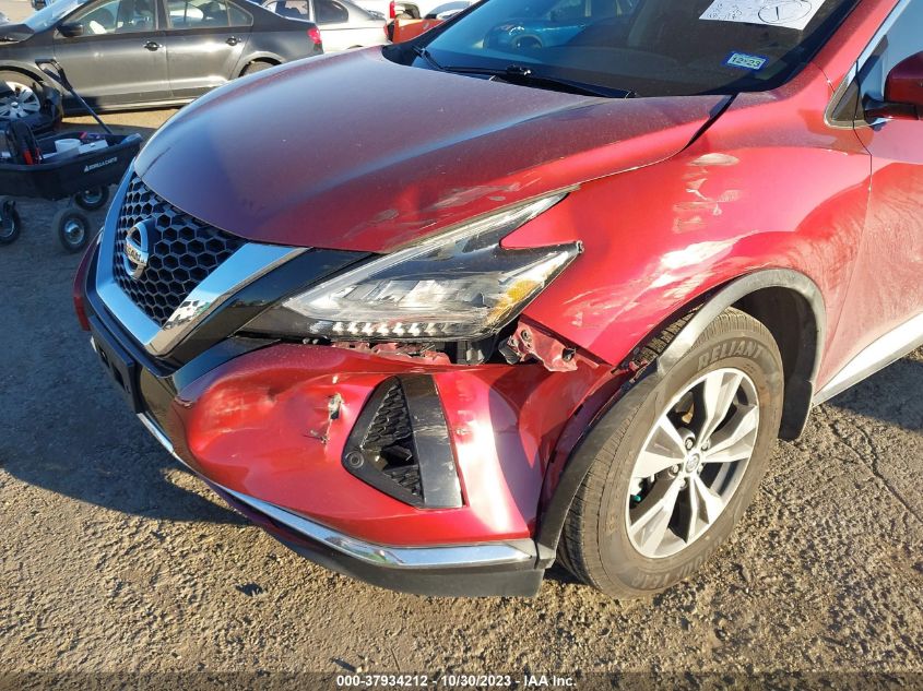 2019 NISSAN MURANO S/SL/SV/PLATINUM - 5N1AZ2MJ5KN158344