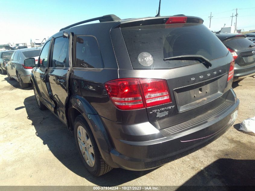 2019 DODGE JOURNEY SE - 3C4PDCAB0KT751612
