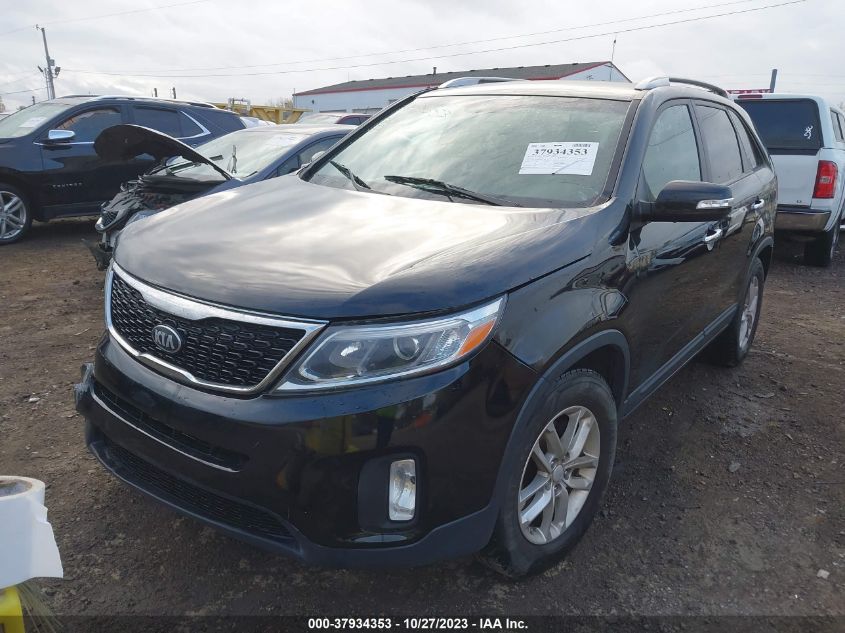 2014 KIA SORENTO LX - 5XYKT3A69EG431376