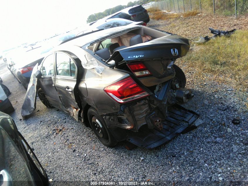2013 HONDA CIVIC EX-L - 2HGFB2F91DH519132