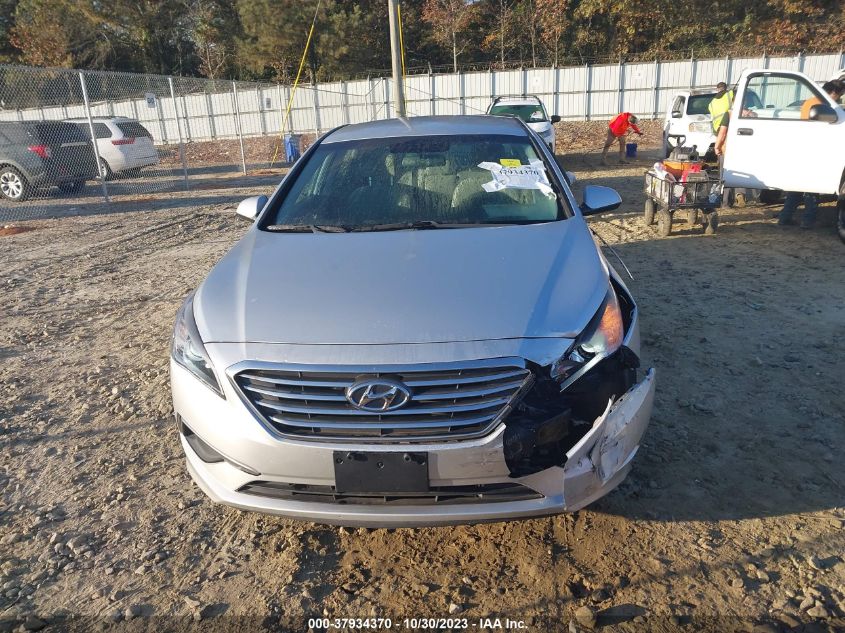 2017 HYUNDAI SONATA 2.4L - 5NPE24AFXHH578566