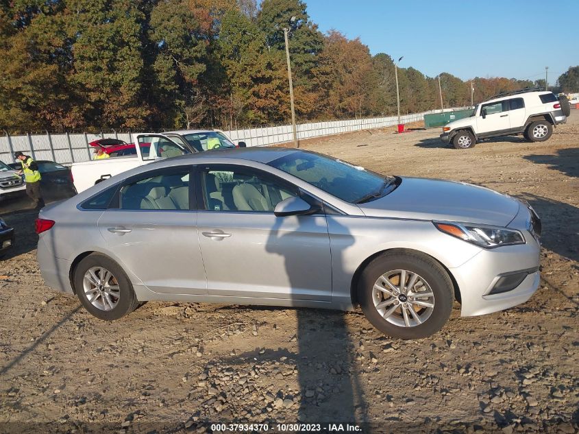 2017 HYUNDAI SONATA 2.4L - 5NPE24AFXHH578566