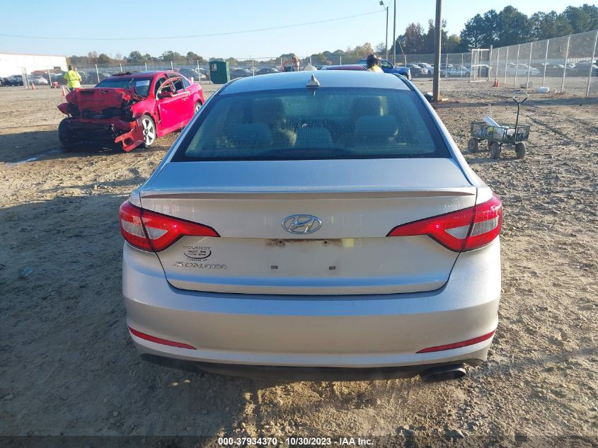 2017 HYUNDAI SONATA 2.4L - 5NPE24AFXHH578566