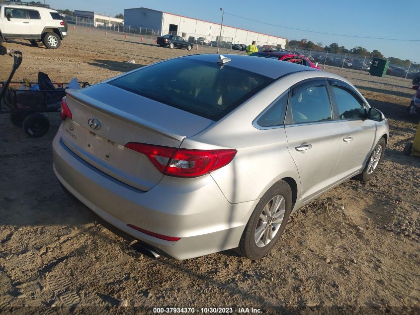 2017 HYUNDAI SONATA 2.4L - 5NPE24AFXHH578566