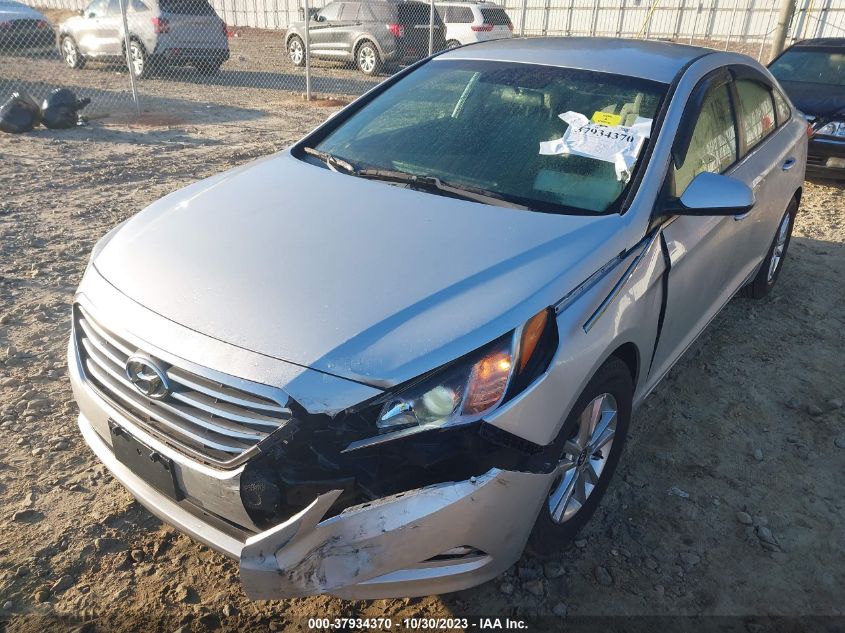 2017 HYUNDAI SONATA 2.4L - 5NPE24AFXHH578566