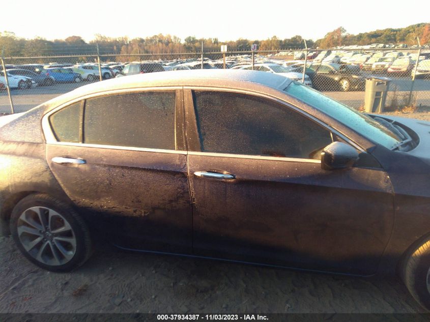 2014 HONDA ACCORD SEDAN SPORT - 1HGCR2F56EA144222