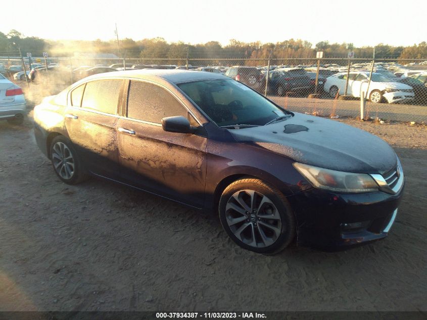 2014 HONDA ACCORD SEDAN SPORT - 1HGCR2F56EA144222