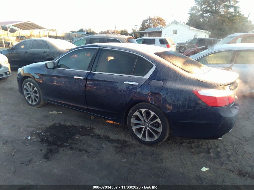 2014 HONDA ACCORD SEDAN SPORT - 1HGCR2F56EA144222