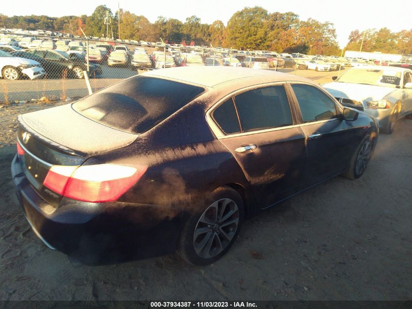 2014 HONDA ACCORD SEDAN SPORT - 1HGCR2F56EA144222