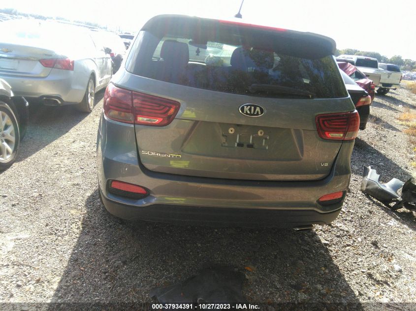 2020 KIA SORENTO LX V6 - 5XYPG4A52LG680459