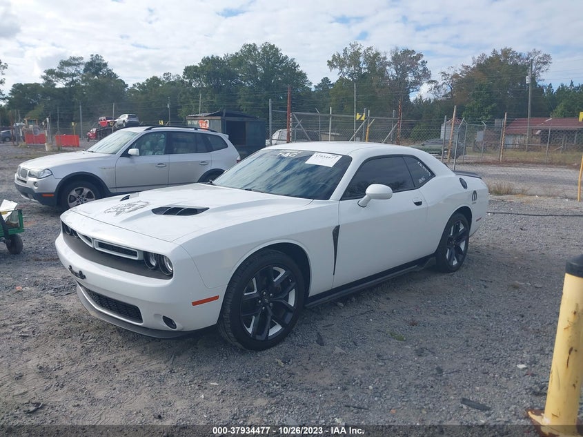 VIN 2C3CDZAG1MH605071 2021 DODGE CHALLENGER SXT