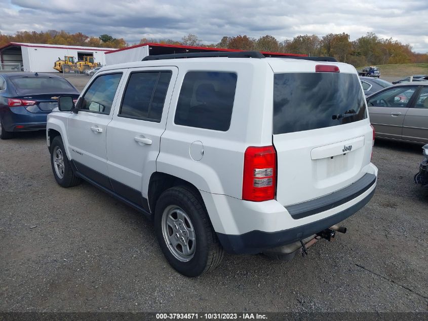 2014 JEEP PATRIOT SPORT - 1C4NJPBA5ED749944