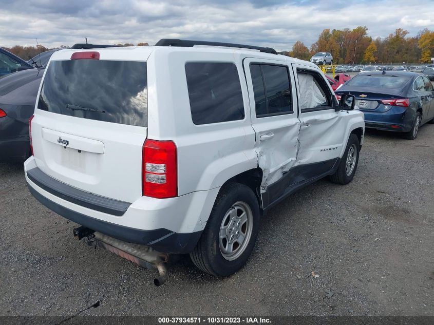 2014 JEEP PATRIOT SPORT - 1C4NJPBA5ED749944