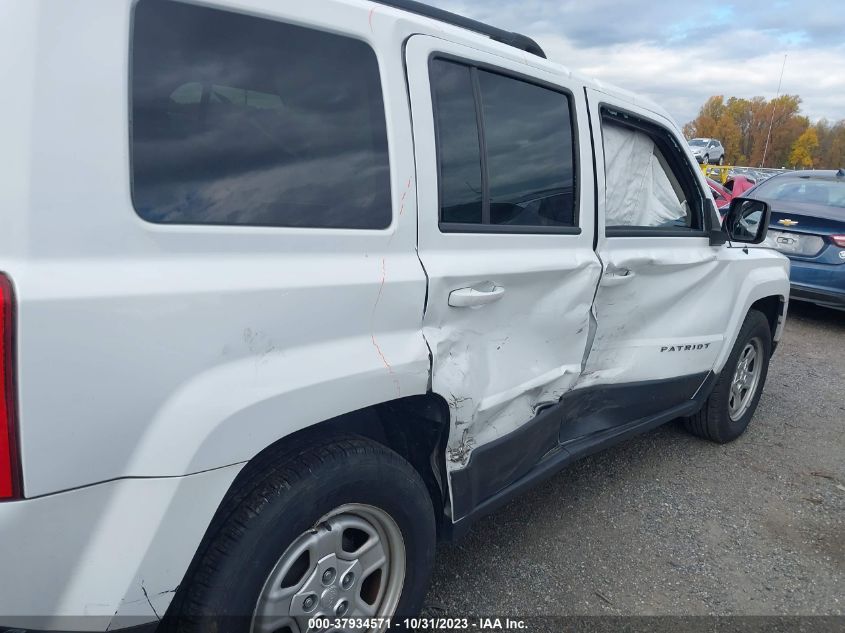 2014 JEEP PATRIOT SPORT - 1C4NJPBA5ED749944