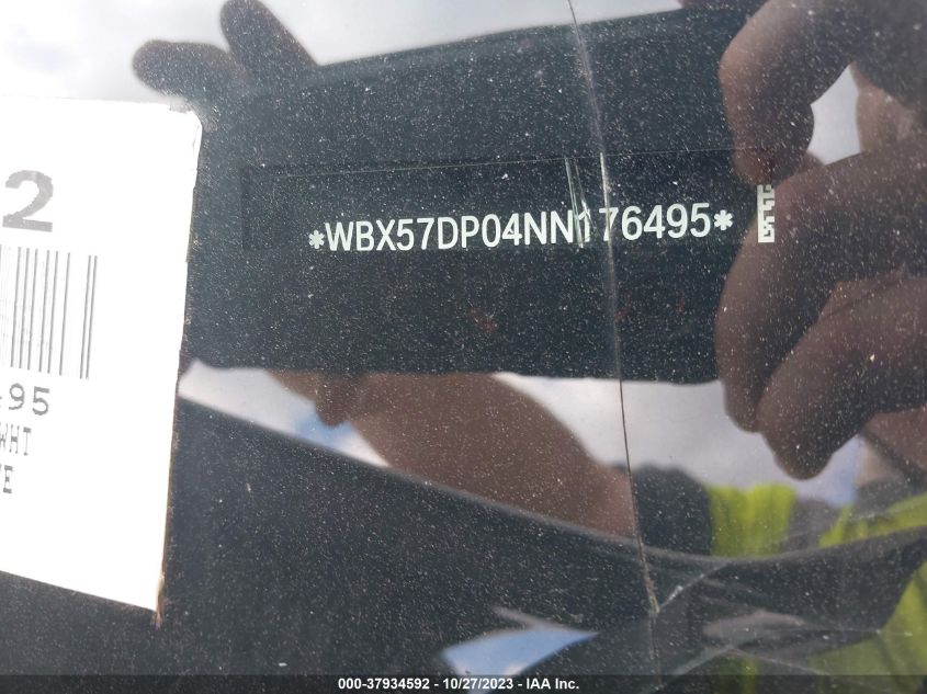2022 BMW X3 XDRIVE30I - WBX57DP04NN176495