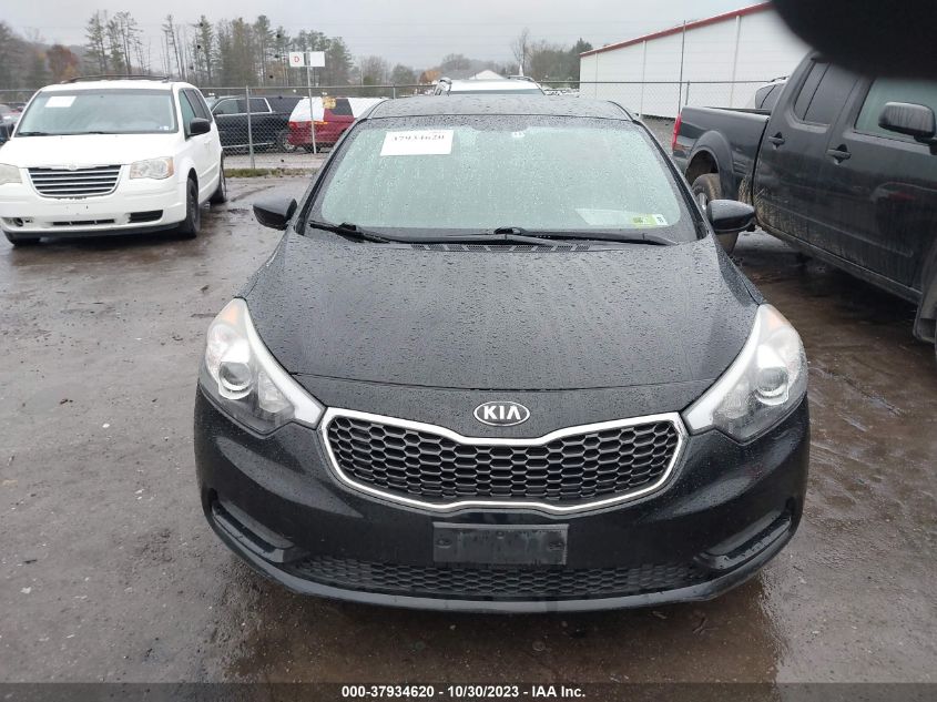 2016 KIA FORTE LX - KNAFK4A67G5541944