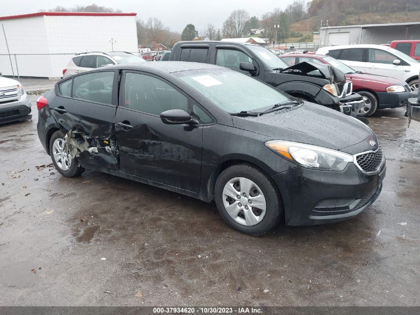 2016 KIA FORTE LX - KNAFK4A67G5541944