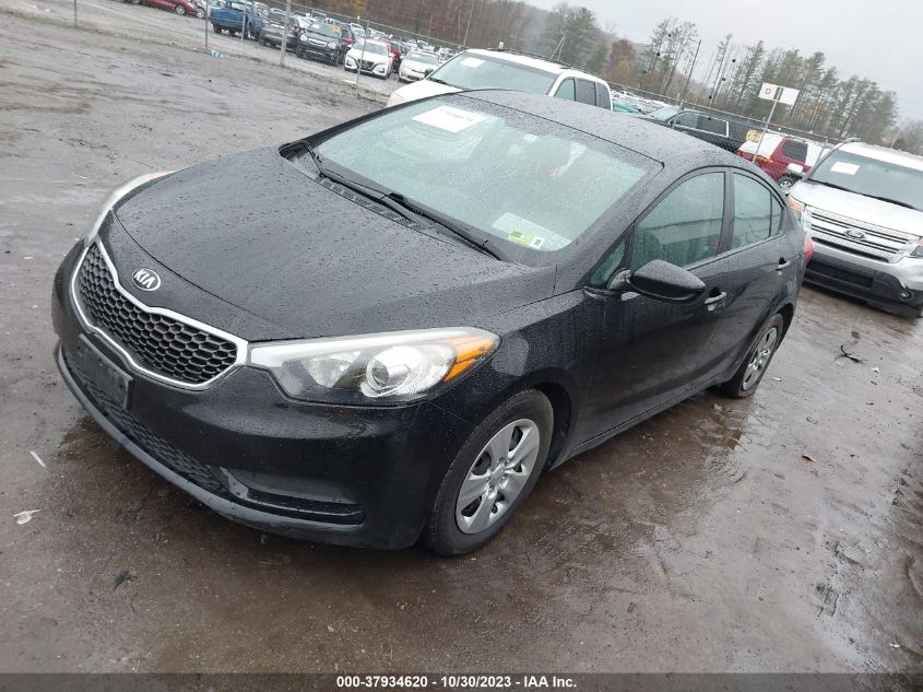 2016 KIA FORTE LX - KNAFK4A67G5541944