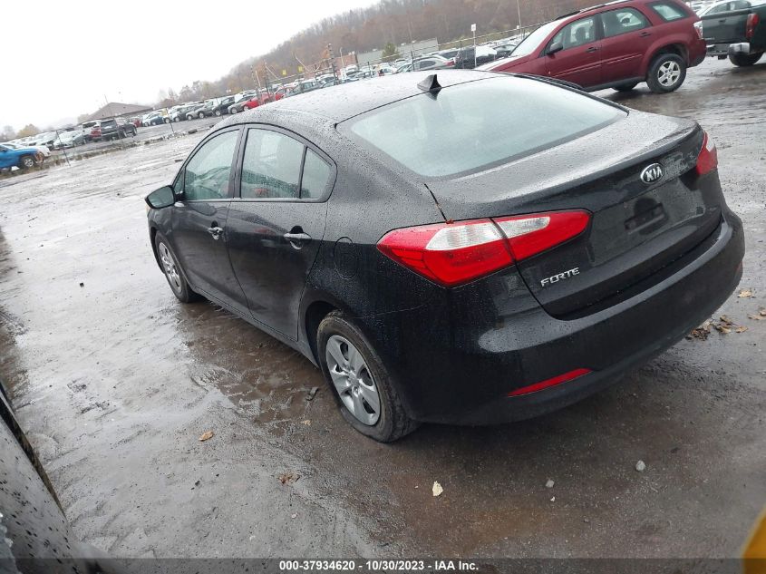 2016 KIA FORTE LX - KNAFK4A67G5541944