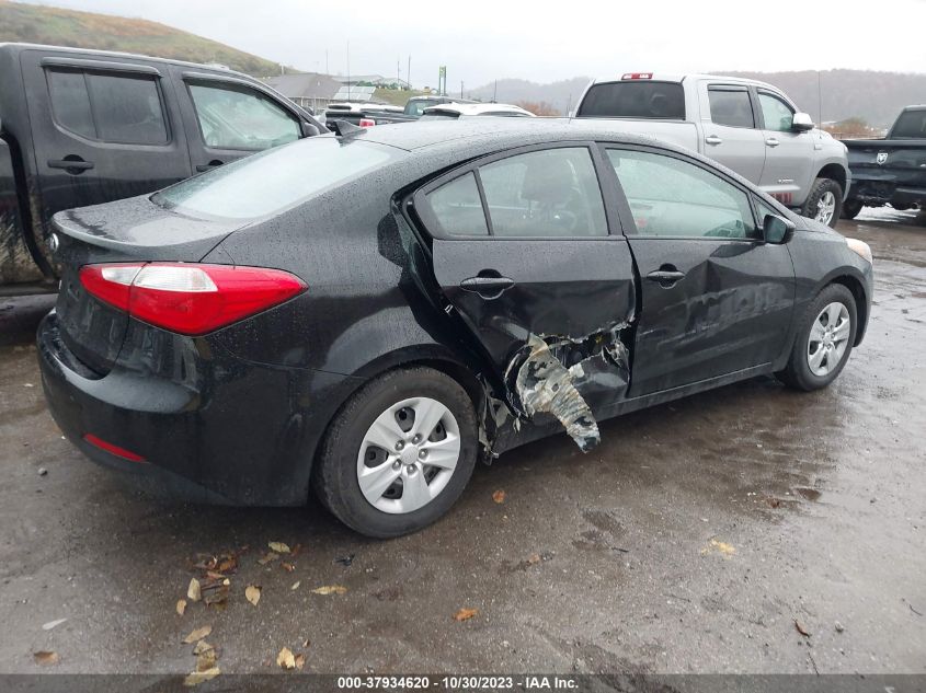 2016 KIA FORTE LX - KNAFK4A67G5541944