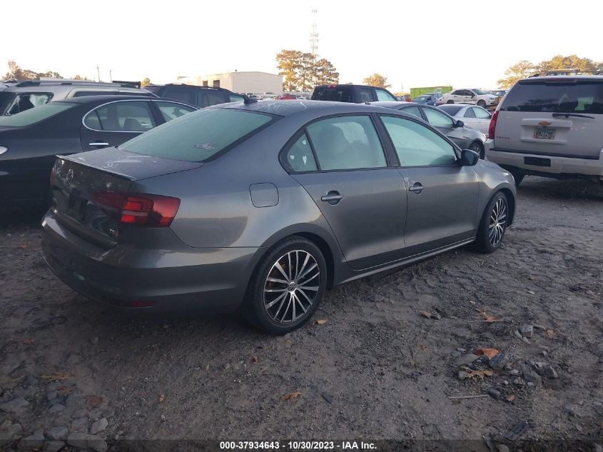 2016 VOLKSWAGEN JETTA SEDAN 1.8T SPORT - 3VWD17AJ0GM368021