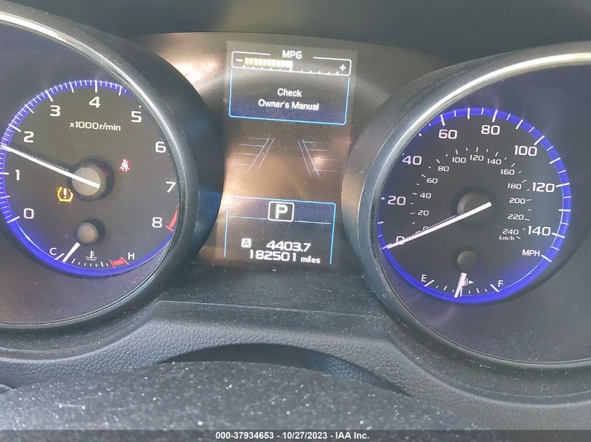 2016 SUBARU OUTBACK 2.5I PREMIUM - 4S4BSAFC9G3337166