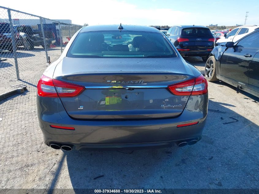 2019 MASERATI QUATTROPORTE S ZAM56YPA4K1316009